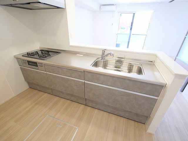 Villa Calmaのキッチン|使いやすいキッチンです