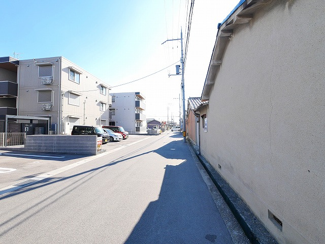 Villa Calmaの駐車場