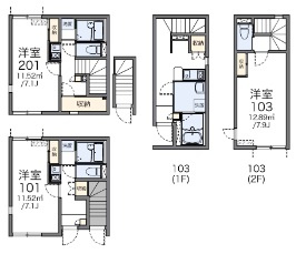 【間取り】 | レオネクストエレガンスフジ