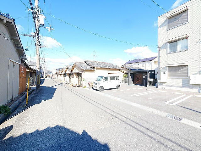 Villa Calmaの駐車場