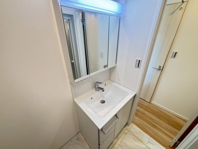 ソレイユビセレクト法蓮町ＩＩの洗面所