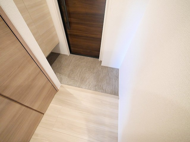 Villa Calmaの玄関|毎日通る玄関はこちらです