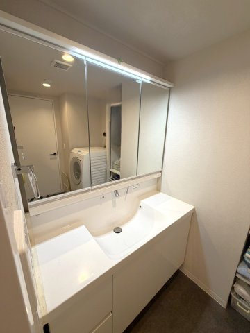 レーベンハイム志村プレノルガールの独立洗面台