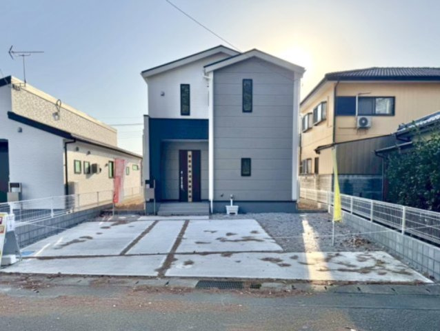 【新築戸建】館林市第3西高根町の外観|■外観｜ここから始まる「日常」はご家族にとってかけがえのない時間となります。少しでも豊かに、快適に。