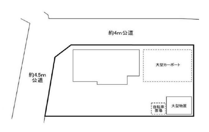 【中古戸建】館林市足次町の区画図|■区画図