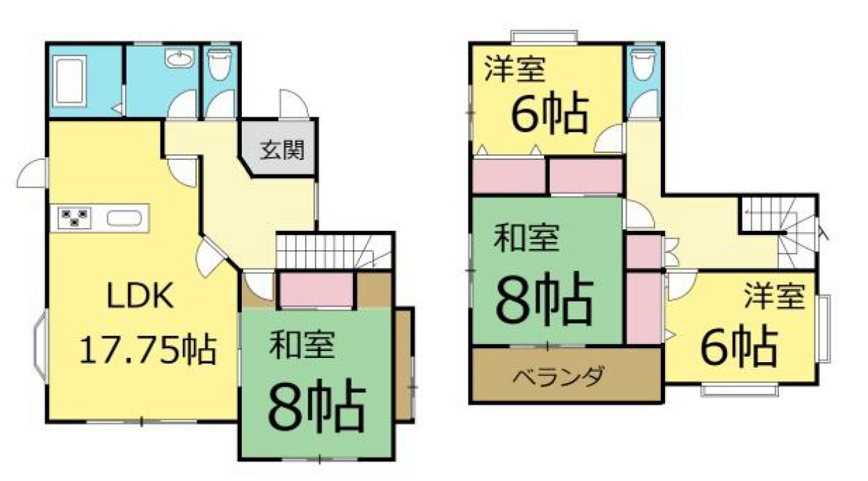 【中古戸建】邑楽郡邑楽町大字赤堀の間取り|■間取り図｜敷地面積：168.31（約50.91坪）　建物面積：115.67（約34.99坪）