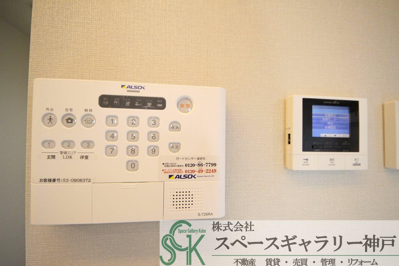 D-room上ノ丸のセキュリティ|※お部屋により仕様が異なる場合がございます※