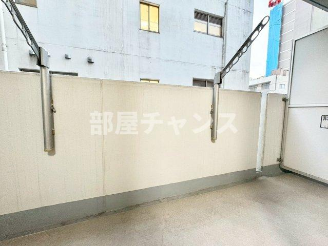 レジディア高岳のバルコニー