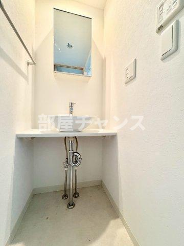 レジディア高岳の独立洗面台