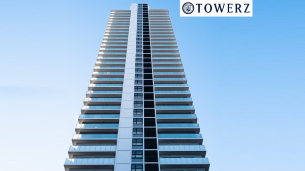 【外観】 | 【外観】史上初！『本町』駅直結！！目に焼き付けるランドマーク性。エッジの効いたシンプルな外観。