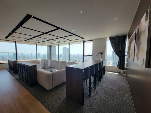 【その他共用部分】 | 【スカイゲストルーム】圧巻の眺望を楽しみながら、大切なゲストをおもてなしできます！