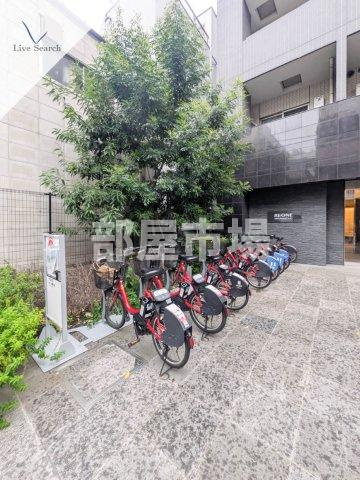 レオーネ南千住のその他共用部分|レンタルサイクル