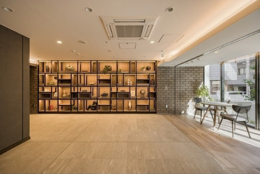 ルフォンプログレ本郷三丁目のロビー