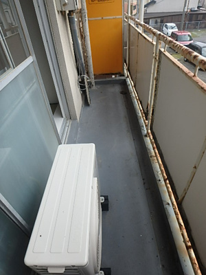 【バルコニー】 | ビレッジハウス安倍1号棟 | 204の写真