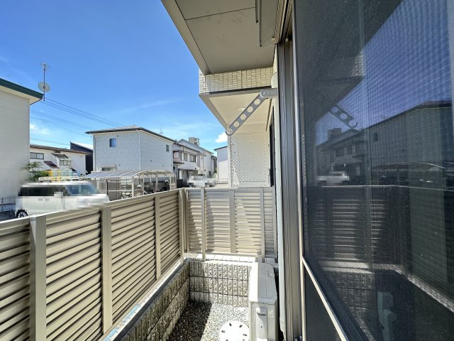 グランマスト杉井流Ⅱ B棟のバルコニー