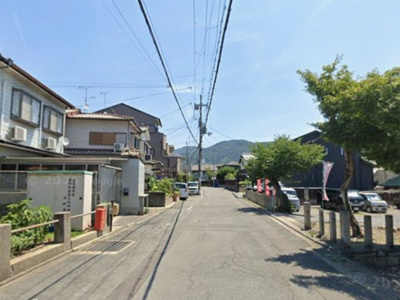 【前面道路含む現地写真】 | 山科区東野狐藪町　売地