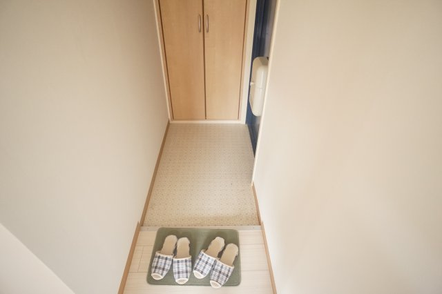 サンハイツ上村の玄関
