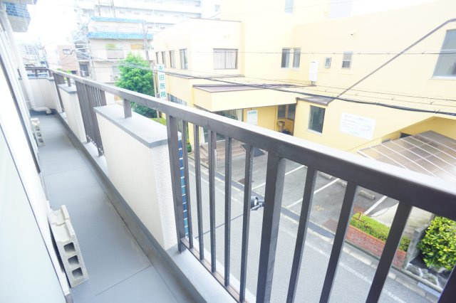 サンハイツ上村のバルコニー