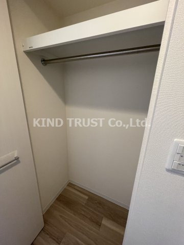 プレサンス梅田東グラッドの収納|収納のためのスペースです