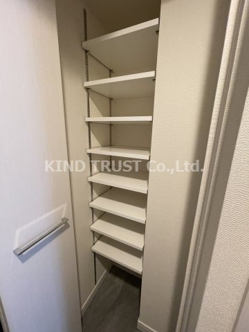 プレサンス梅田東グラッドの収納|こまごまとしたものを収納できそうですね