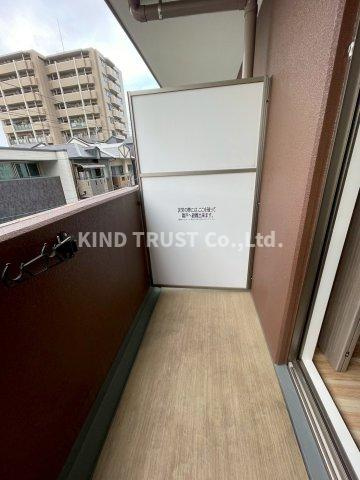 サムティ福島Rufleのバルコニー|お洗濯にも便利なバルコニー付き