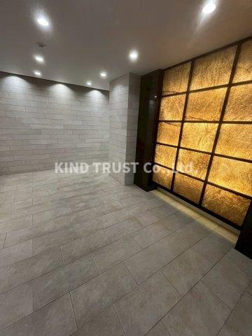 サムティ福島Rufleのロビー|ゆとりのあるロビーです