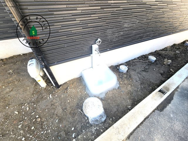 糟屋郡須恵町大字旅石第28-2棟（2号棟）の庭|お庭で自由な時間を過ごせます。