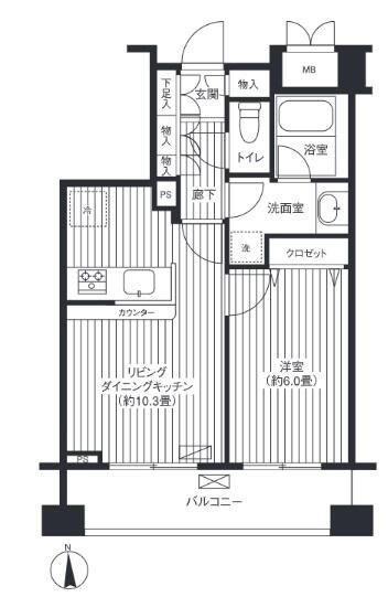 プリムヴェール西尾久　メゾンＢ