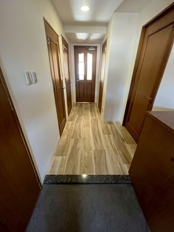 グランクール北迫の玄関