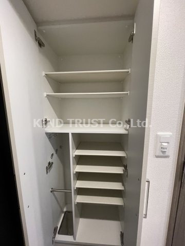 グランカリテ北梅田の収納|収納豊富です