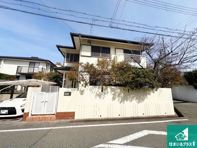 神戸市須磨区南落合　中古一戸建ての外観|現地外観写真、子育てがしやすい住環境！
