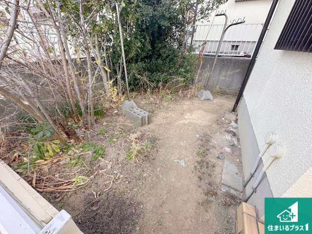神戸市須磨区南落合　中古一戸建ての庭|憧れの庭付き一戸建てで新生活を始めよう♪
