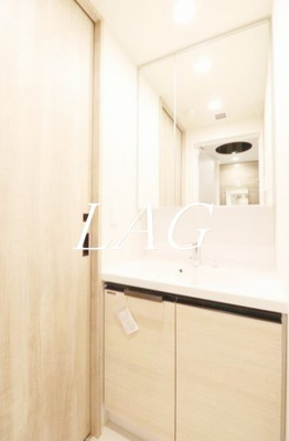 【洗面所】 | ジオエント山吹神楽坂 | 洗面台です。