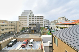 【展望】 | 南向きに高いマンションなどがなく開放的な眺望がひろがります