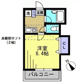 広いロフトつき！