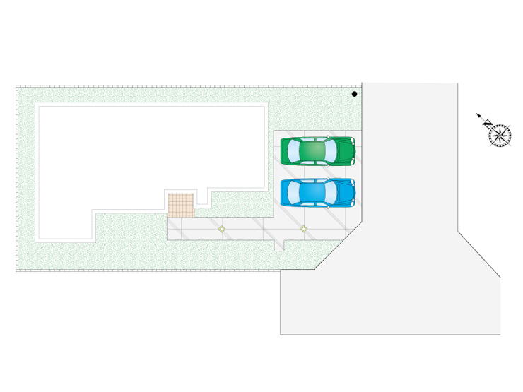 古河市大堤全１２区画◆全体区画図