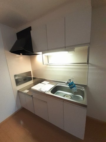 グリーンハイツ鷹取のキッチン|２口コンロ設置可能です♪