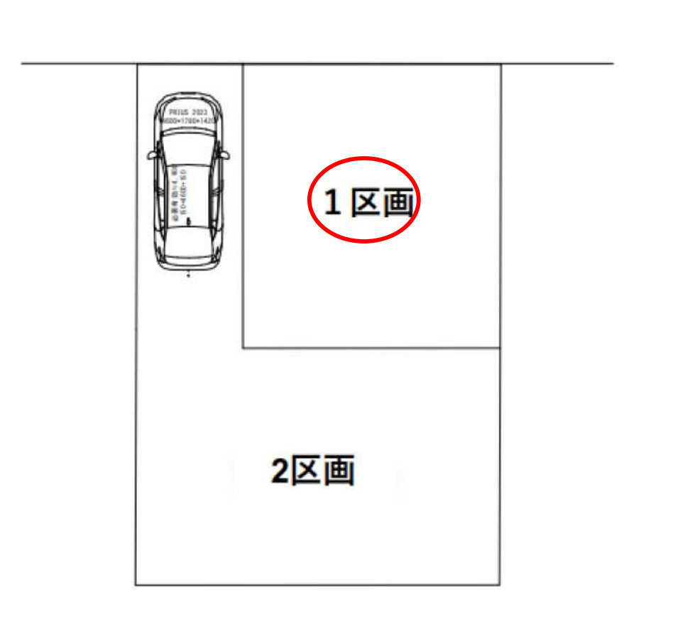 横浜市西区浅間町3丁目 新築戸建て【仲介手数料無料】の区画図