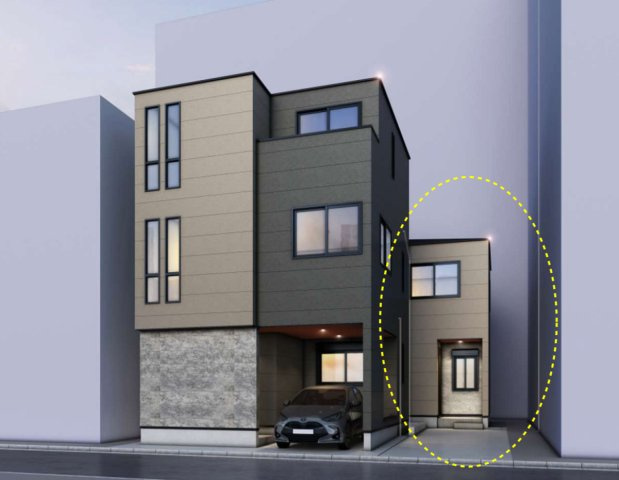 横浜市西区浅間町3丁目 新築戸建て【仲介手数料無料】