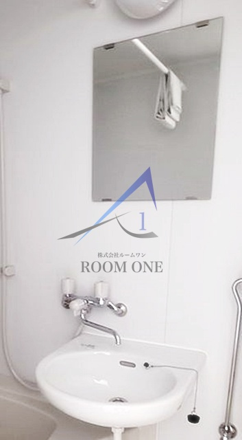 グリーンハイムの洗面所|洗面台です。