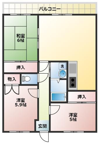 【間取り】 | ケントマンション