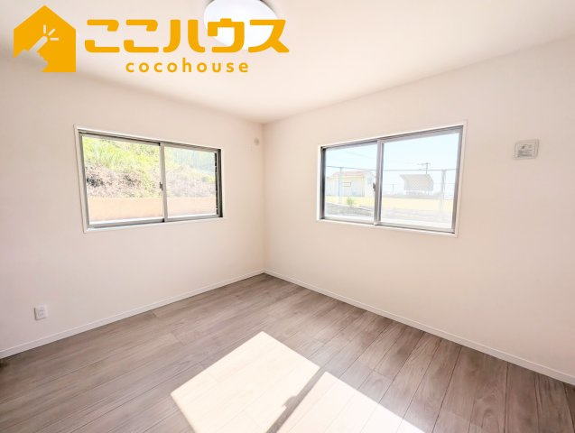 南城市玉城玉城　新築戸建て　全3棟　C号棟の寝室|寝室7.6帖