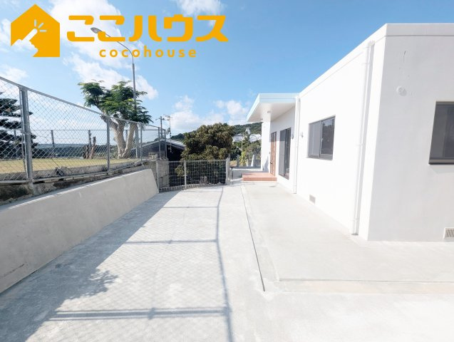南城市玉城玉城　新築戸建て　全3棟　C号棟の庭|お庭もございます