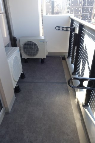 アーバネックス新御徒町駅前のバルコニー