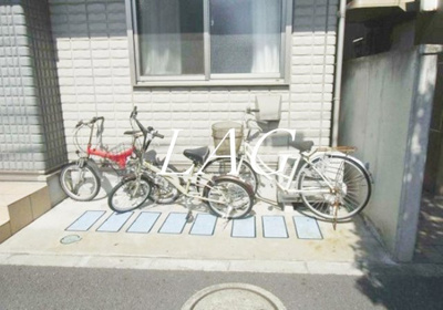 【その他共用部分】 | サングレイスⅡ | 駐輪場です。