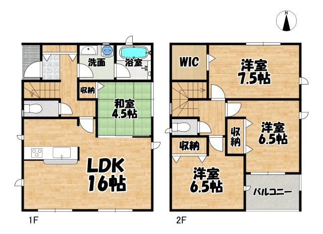 多賀城市八幡の間取り