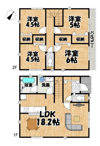 多賀城市市川の間取り