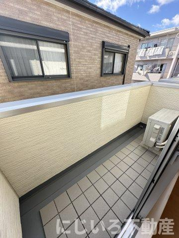 トレランスMのバルコニー