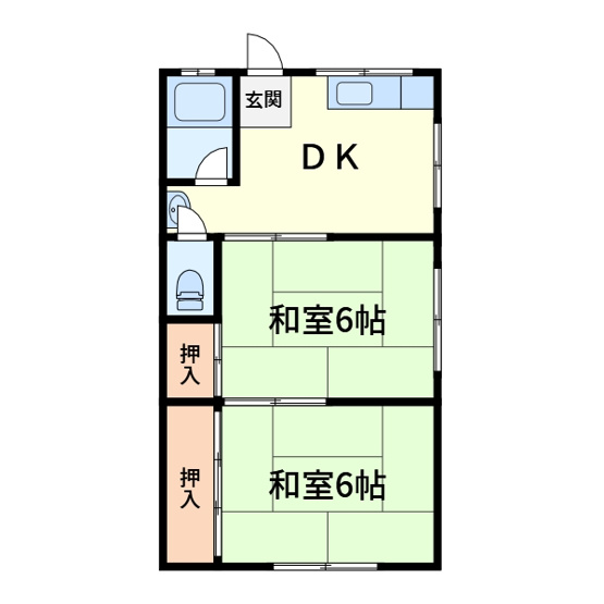 【間取り】 | 清雄ハイツ