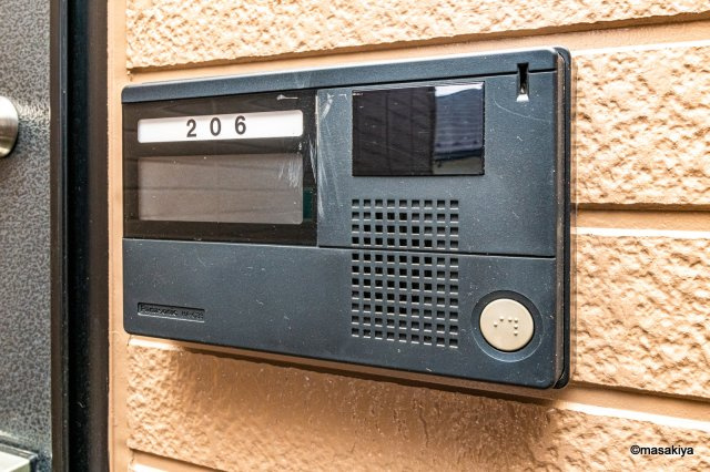 アムール宮沖　Bのエントランス